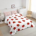 thumbnail image 4 of Juego de Cama Sweet Strawberry Juego de Cama con Dibujos de Fresas Simpáticas, 4 of 7