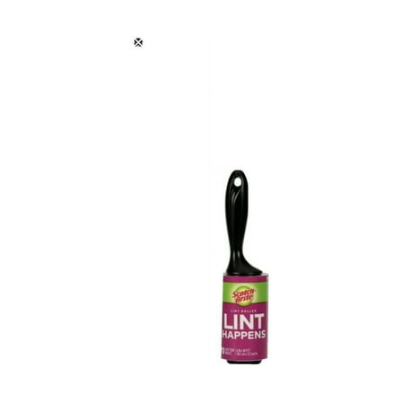 Scotch-Brite 3M Lint Happens Lint Roller 70 Easy Tear Sheets