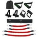 thumbnail image 2 of Full Body Resistance Trainer Sports Fitness Waist Leg Bouncing Training Resistance Bands Gym Stretching Kit New, 2 of 5
