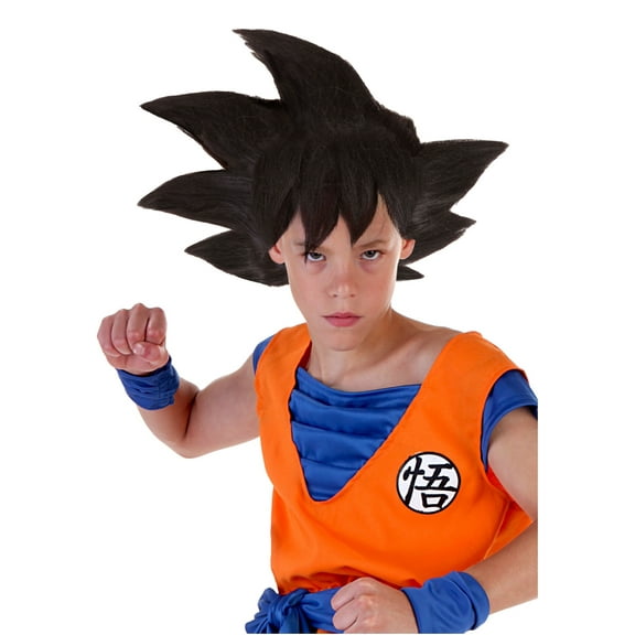 FUN Costumes Goku Black Halloween Costume Wig, for Child