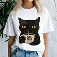 thumbnail image 2 of Is He Dead Yet Shirt, Humor Cat Anti Tshirt, Protect Tee, 2 of 5