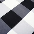 thumbnail image 1 of 1pcs Black And White Buffalo Rug Antiskid Velvet Rug Mat 60x130cm, 1 of 5