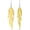 Gold, variant on Transparent Acrylic Flame Dangle Drop Earrings Dainty Multicolor Neon Flames Hook Earrings Punk Rock Hip Hop Fire Element Earrings for Women Hollow Jewelry Gifts Cosplay Costume Accessories