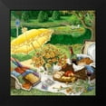 thumbnail image 2 of Kruskamp, Janet 15x15 Black Modern Framed Museum Art Print Titled - A Lazy Daisy Afternoon, 2 of 5