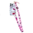 thumbnail image 3 of Hello Kitty For iPhone 15 14 13 12 11 Pro Xs Max Xs XR 7 8 6 Plus SE 2020 Case Wrist Strap Ornament, 3 of 5