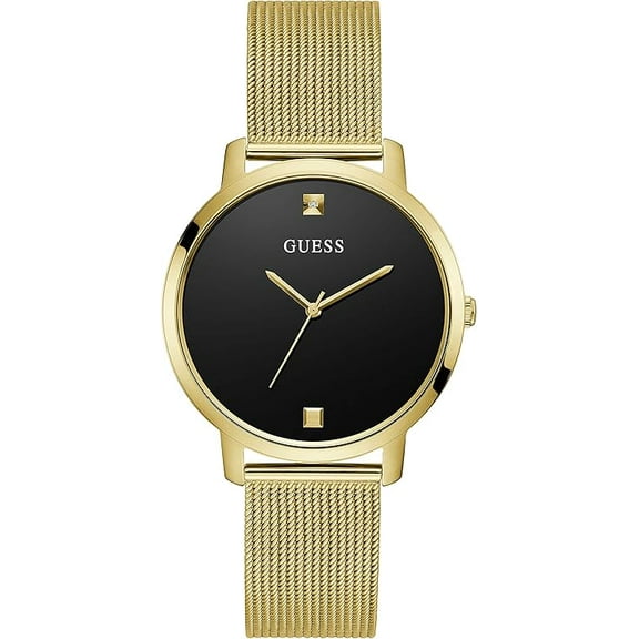 Guess GW0243L2 40 mm Womens Analog Gold Tone Stainless Steel Mesh Band Watch
