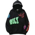 thumbnail image 1 of XINQIHANG Men's Hoodie Hip Hop Pullover Sweaters for Teenagers, 1 of 3