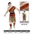 thumbnail image 1 of Disfraz de salvaje primitivo para hombres y mujeres adultos, Fred Flinstones, Edad de Piedra, hombre indio, Cosplay femenino, Carnaval, Mardi Gras, Fancy Dre, 1 of 5