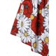 thumbnail image 4 of Más el tamaño de ojo de la cerradura de las lentejuelas de la impresión floral sin mangas Rosegal Camisetas sin mangas de talla grande, 4 of 5