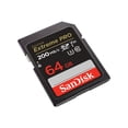 thumbnail image 3 of SanDisk Extreme Pro - Flash memory card - 64 GB - Video Class V30 / UHS-I U3 / Class10 - SDXC UHS-I, 3 of 3