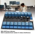 thumbnail image 4 of USB Serial Port Control Switch, 7-38V 16 Channel Relay Board LED Power Indicator  for Comm Equipment, 4 of 7