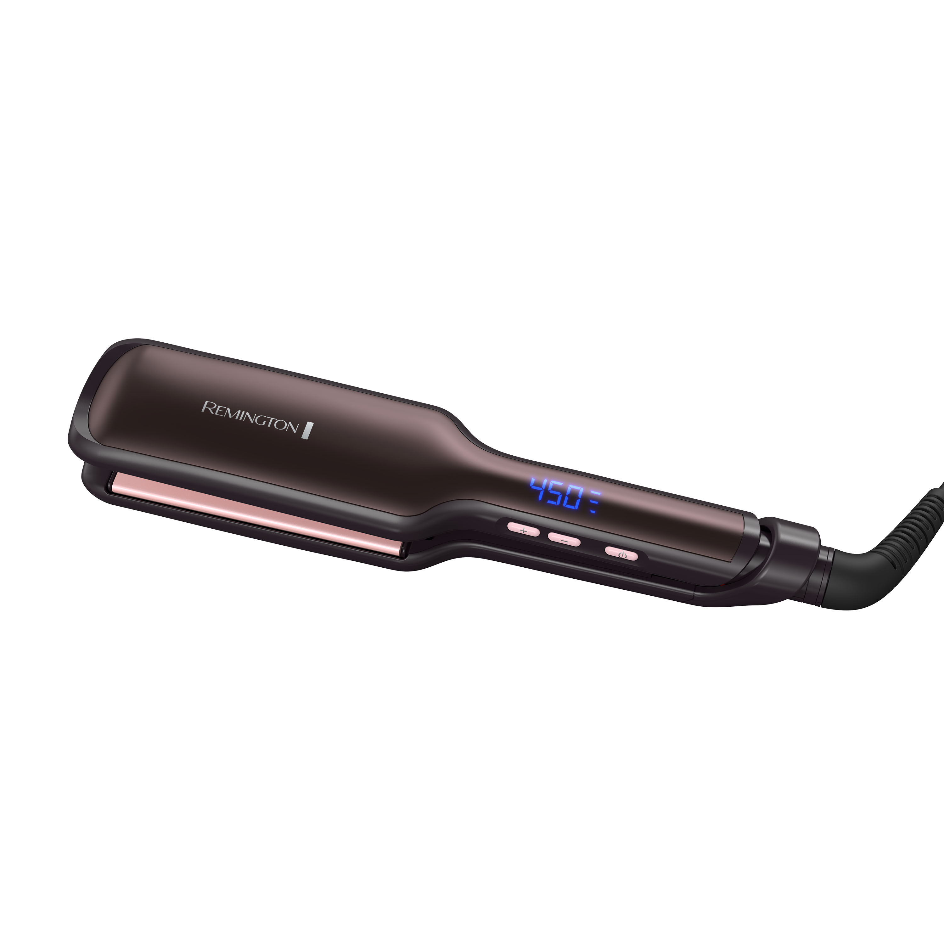 Remington Pro Soft Touch Finish and Digital Controls Professional 2" Pearl Ceramic Flat Iron Hair Straightener, Black - image 15 of 15
