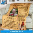 thumbnail image 1 of I Watch You Everyday Custom Photo Blanket Memorial, 1 of 3