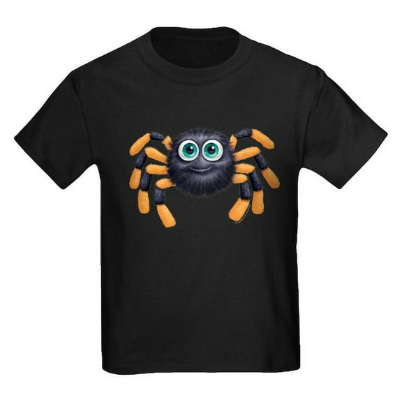 CafePress - PD Moreno's Halloween Spider Kids T Shirt - Dark T-Shirt Kids XS-XL
