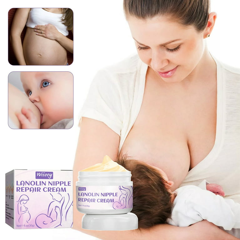 SSBSM 30g Breastfeeding Gel Compact Easy to Absorb Healthy Universal  Lightweight Body Care Tool Mini Lanolin Nipple Repair Cream for Female 