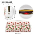 thumbnail image 4 of Rocae Strawberries And Leaf for Multifunctional Pen Organizer with Zipper Closure, Ideal for Tools, Gadgets, Cosmetics, Stationary,Travel Accessary, 4 of 5
