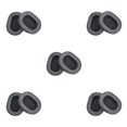 thumbnail image 2 of Almohadillas para los oídos Cateissary Cojines de cancelación de ruido de cuero Negro, 2 of 5