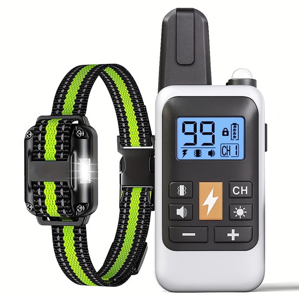 Heaflex Shock Collar For Dogs For All Size Dogs With Remote-3300ft Waterproof Rechargeable Training Collar, 3 Safe Modes (Beep, Vibration, Shock)