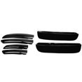 thumbnail image 2 of Fog Lamp Trim,6Pcs Black ABS Plastic Front Fog Lamp Cover Trim Fog Light Trim User-Friendly Design, 2 of 7