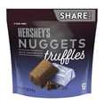thumbnail image 2 of Hershey's Nuggets Milk Chocolate Truffles Candy, Share Pack 7.7 oz, 2 of 9