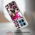 thumbnail image 3 of XPM for Motorola Moto G Stylus 5G 2025 Phone Case, Fashion Beautiful Epoxy Design Hybrid Fashion Stylish TPU Protective, Shockproof Hybrid PC Cover (Eiffel Tower Leopard skin), 3 of 6