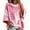 Hot Pink #047, variant on Women Oversized Tunic Drawstring Sweaters Fall Slouchy 3/4 Sleeve Soft and Comfort Casual Pullover, 2XL