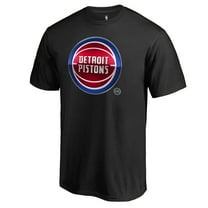 Men's Black Detroit Pistons Midnight Mascot T-Shirt