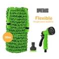 thumbnail image 3 of Manguera Expandible Flexible Verde 30m Con Aspersor Marthing Manguera Con Aspersor tipo Pistola, Facil de Usar y De Almacenar Longitud Total 30m Ideal Regar y Lavado Exterior de Carro, 7 Modos, 3 of 8