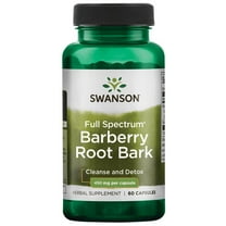Swanson Full Spectrum Barberry Root Bark 450 mg 60 Caps