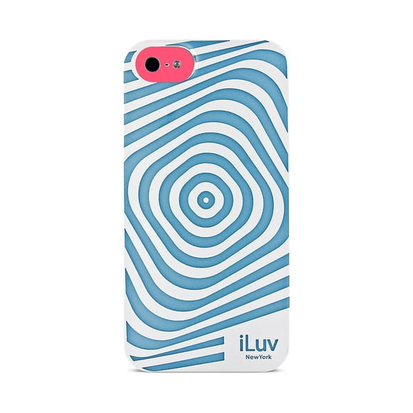 iLuv Aurora Illusion Case pour iPhone 5C (Blanc) - AILAURIWH
