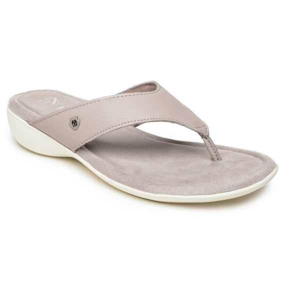 Minnetonka Women's Leather Sienna Thong Sandals