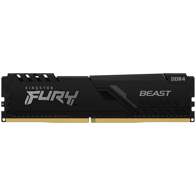 Memoria RAM DDR4 16GB 3600MHz KINGSTON Fury Beast 1x16GB Negro KF436C18BB/16 Kingston KF436C18BB/16