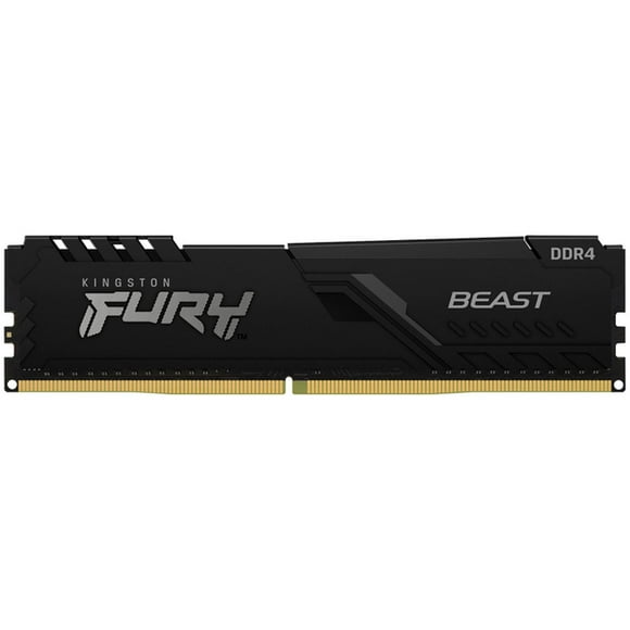 Memoria RAM DDR4 16GB 3600MHz KINGSTON Fury Beast 1x16GB Negro KF436C18BB/16 Kingston KF436C18BB/16