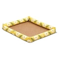 thumbnail image 2 of Cooling Pet Bed, Pet Cooling Mat for Cats, 24 Inch Medium Size Dog Bed Washable, Cool Dog Bed for Summer, Dog Bed for Small Dogs, Daisy Print Pet Sleeping Pad, 1 Pack, 2 of 6