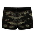 thumbnail image 2 of Ugly Sweater Style Snowmobile Men's Mesh Boxer Briefs Cooling Breathable Sports Underwear Vertical Fly, 2 of 5