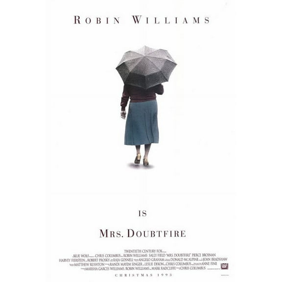 Mrs. Doubtfire Movie Poster Print (27 x 40) - Item # MOVGF5351