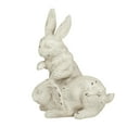 thumbnail image 6 of DecMode 11" Indoor Outdoor Rabbit Garden Sculpture, 6 of 8