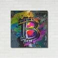 thumbnail image 3 of Luxe Metal Art 'Bitcoin Crypto King' by Epic Portfolio Metal Wall Art, 36"x36", 3 of 9
