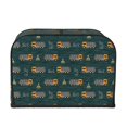 thumbnail image 2 of Haiem Machine Print Toaster Covers 4 Slice Wide Slot,Bread Dust Cover & Fingerprint Protection,Bread Machine Cover,Appliance Covers, 2 of 7