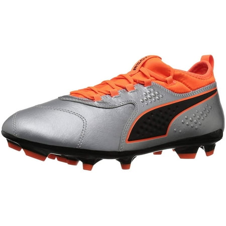 Puma Men S One 3 Lth Fg Soccer Shoe Walmart Com