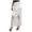 Clear, variant on Women Satin Lace Long Skirt Elastic Waist Silky Lace Trim Midi Skirt Y2k Half Slip Maxi Skirts for Under Dress (Black, M)