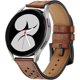 thumbnail image 1 of Correa de cuero compatible con Samsung Galaxy Watch 4, correa de cuero de 20 mm para Galaxy Watch 4 de 40 mm y 44 mm, Galaxy Watch4 Classic de 46 mm y 42 mm., 1 of 5