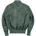 thumbnail image 4 of New Alpha Martin Spring Classics MA1 Bomber Pilot Jacket Men Waterproof Baseball Coat Air Force Military Tactical Causal Jacket, 4 of 5