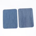 thumbnail image 5 of Juego de 6 parches termoadhesivos para ropa vaquera, chaquetas y pantalones vaqueros de algodón. Azul claro, 5 of 5