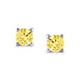 thumbnail image 2 of Bling Jewelry Womens Minimalist Tiny .25CT CZ Stud Earrings Sterling Silver Screw Back Birthstone, 2 of 6