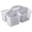 C, variant on CZSCPDAW Portable Shower Caddy Basket, Convenient Cleaning Supplies Organizer with Compartments and Handle for Bathroom, Bedroom