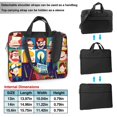 thumbnail image 2 of Gravity Falls Laptop Carrying Case 15.6 Inch Laptop Bag Computer Protective Case Shoulder Strap Carrying Briefcase Messenger Bag, 2 of 9