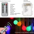 thumbnail image 3 of Navidad Luces De Hadas Batería Usb Alimentado 7 M 60 Led Luces De Cadena De Globo Con 8 Modos De Iluminación Para Decoración De Fiesta Navideña Inevent HA044407-01, 3 of 6