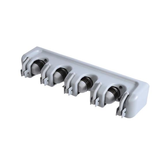 Percha para escobas, soporte para escobas y trapeadores de cocina, organizador de escobas, colgador de pared para escobas y trapeadores, características de vanguardia