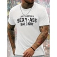 thumbnail image 1 of Camiseta deportiva de manga corta con cuello redondo y estampado geométrico: algodón suave, cómodo y versátil para hombre. Ideal para verano, primavera y actividades deportivas. Un gran regalo., 1 of 4